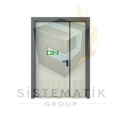 ÇİFT KANAT YANGIN KAPISI