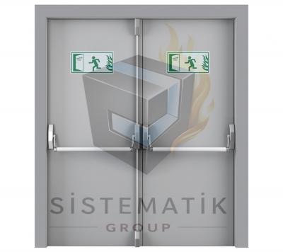 ÇİFT KANAT YANGIN KAPISI